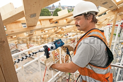Ударна бормашина Bosch GSB 21-2 RCT Professional в куфар с инструменти
