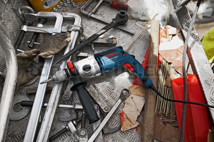Ударна бормашина Bosch GSB 21-2 RCT Professional в куфар с инструменти