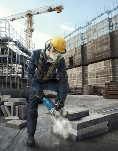 Ъглошлайф Bosch GWS 24-230 P, 230 мм, 2400 вата 