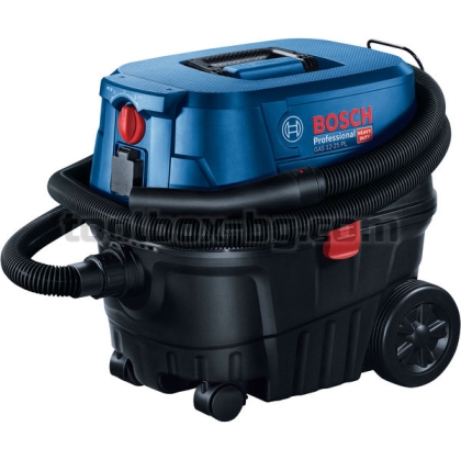 Прахосмукачка за мокро и сухо почистване Bosch GAS 12-25 PL, L-клас, 1250 вата, 25 литра
