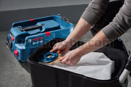 Универсална прахосмукачка Bosch GAS 12-40 MA, M-клас, 1200 вата, 40 литра 