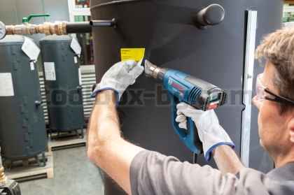 Пистолет за горещ въздух Bosch GHG 23-66 с аксесоари в Куфар L-BOXX 136