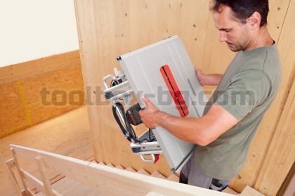 Настолен циркуляр Bosch GTS 10 J Professional, включително