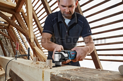 Мултифункционален нож Bosch GOP 55-36 Professional + 1x нож за рязане