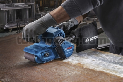 Лентов шлайф Bosch GBS 750, 850 W, 75 х 533 мм