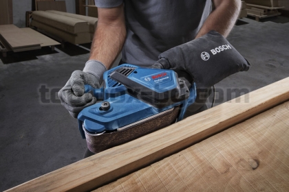 Лентов шлайф Bosch GBS 750, 850 W, 75 х 533 мм