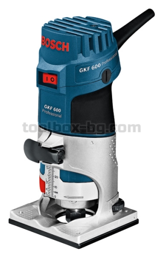 Фреза за кантове Bosch GKF 600 Professional в куфар