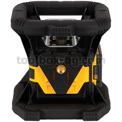 Ротационен лазер Dewalt DCE080D1GS-QW зелен, 18V 1x 2.0 Ah + зарядно и аксесоари