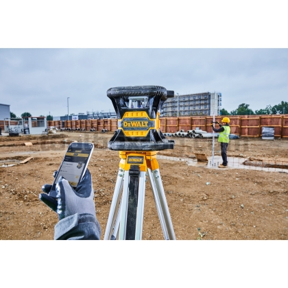 Ротационен лазер DeWALT DCE080D1RS, червен 18V, 1x 2.0 Ah батерия и зарядно устройство в TSTAK куфар