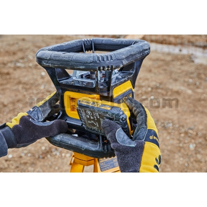 Ротационен лазер DeWALT DCE080D1RS, червен 18V, 1x 2.0 Ah батерия и зарядно устройство в TSTAK куфар