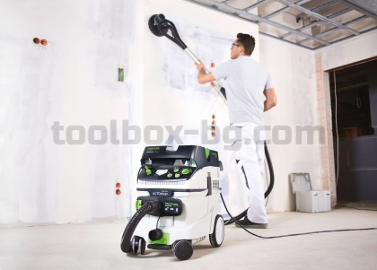 Festool жирафшлайф с дълга дръжка LHS-E 225 EQ PLANEX със сак за носене