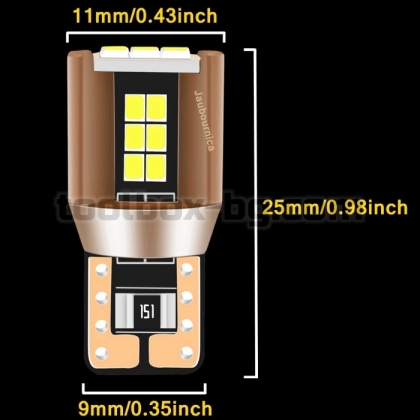 Диодни крушки CAMBUS 12V 2бр/к-т