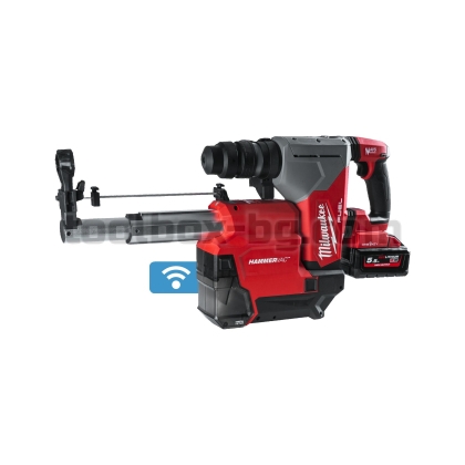 Перфоратор Milwaukee ONE KEY™ + Прахоуловител M18ONEFHPXDEL-552C