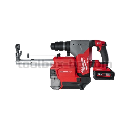 Перфоратор Milwaukee ONE KEY™ + Прахоуловител M18ONEFHPXDEL-552C
