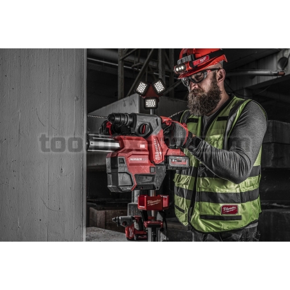 Перфоратор Milwaukee ONE KEY + Прахоуловител M18ONEFHXDEL-552C + 2х 5.5 Ah Батерии и Зарядно