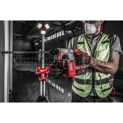 Перфоратор Milwaukee M18 BLH-502X, 2 x 5.0 Ah Батерии + Зарядно и Куфар HD