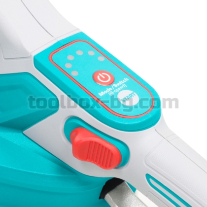 Вибрираща вендуза за плочки TOTAL INDUSTRIAL, 20 V, 1 x 2 Ah