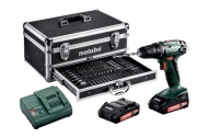 Акумулаторен Винтоверт METABO BS 18 ALU SET 2x2.0AH 18V 48Nm