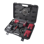 Ъглошлайф Raider Industrial 20V 125mm 2x5Ah безчетков в куфар RDI-AGB61