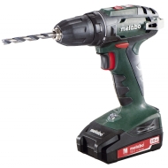 Aкумулаторен Винтоверт. 18V 48Nm METABO BS 18 2x2.0AH 10mm