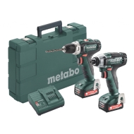 Акумулаторен Комплект METABO Combo Set 2.7.1 12 V BS + SSD 2x2.0Ah