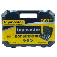 Гедоре Top Master Pro 25 части 1/4" TMP
