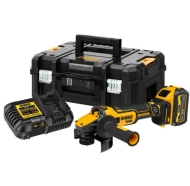 Акумулаторен Ъглошлайф Dewalt DCG409T1 18 V, 1 Батерия FLEXVOLT 6 Ah, Куфар