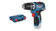Акумулаторен винтоверт Bosch GSR 12V-35 FC Solo + патронник GFA + Куфар L-Boxx 102