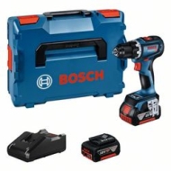 Акумулаторен винтоверт Bosch GSR 18V-90 C, 2 батерии 5.0Ah, зарядно устройство в Куфар L-BOXX