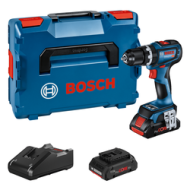 Акумулаторна ударна бормашина/винтоверт Bosch GSB 18V-90 C, 2x 4.0Ah ProCore батерии и зарядно устройство в Куфар L-BOXX