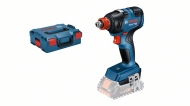 Акумулаторен ударен гайковерт Bosch GDX 18V-200, Без батерия и зарядно устройство в Куфар L-BOXX