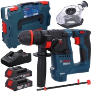 Акумулаторен перфоратор Bosch GBH 18V-18 X с ONECHUCK, с 2х 2ah батериi и зарядно устройство, в Куфар