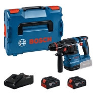 Акумулаторен перфоратор Bosch GBH 18V-22 X с ONECHUCK, 2 x 4.0 Ah Батерии и зарядно устройство в Куфар L-BOXX 136