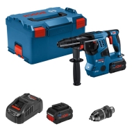 Акумулаторен перфоратор Bosch GBH 18V-28 CF, SDS-Plus, 2x 8.0 Ah ProCore + зарядно устройство и Куфар