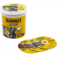Режещ диск FASTcut за метал 125x1x22.2 комплект от 100 броя DeWALT DT20540
