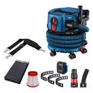 Безжична прахосмукачка Bosch BITURBO GAS 18V-12 MC, M-клас, Без батерия и зарядно устройство