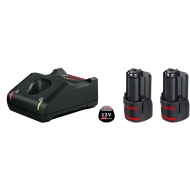Акумулатори батерии комплект Bosch 12V GAL 12V-40 + 2x GBA 12V 2.0Ah професионални литиево-йонни батерии
