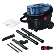 Прахосмукачка за мокро и сухо почистване Bosch GAS 12-25 PL, L-клас, 1250 вата, 25 литра