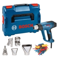 Пистолет за горещ въздух Bosch GHG 23-66 с аксесоари в Куфар L-BOXX 136