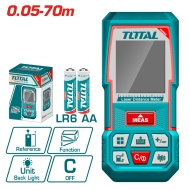 Лазерна Ролетка TOTAL, 70 м