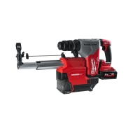 Перфоратор Milwaukee ONE KEY™ + Прахоуловител M18ONEFHPXDEL-552C