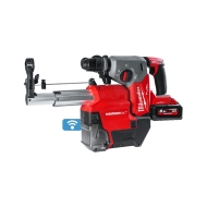 Перфоратор Milwaukee ONE KEY + Прахоуловител M18ONEFHXDEL-552C + 2х 5.5 Ah Батерии и Зарядно